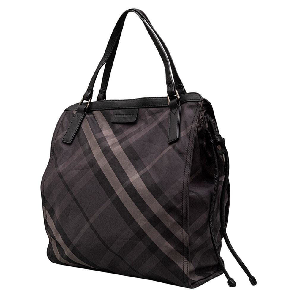Burberry Nova Check Nylon And Leather Buckleigh Tote NWOT✨